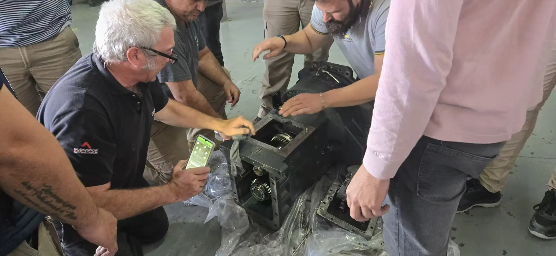 Deshacer la caja de cambio
